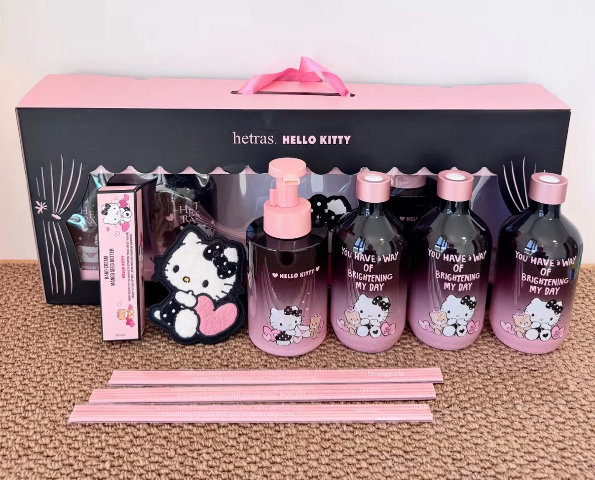 Hetras x Hello Kitty 黑色限量版香氛禮盒
