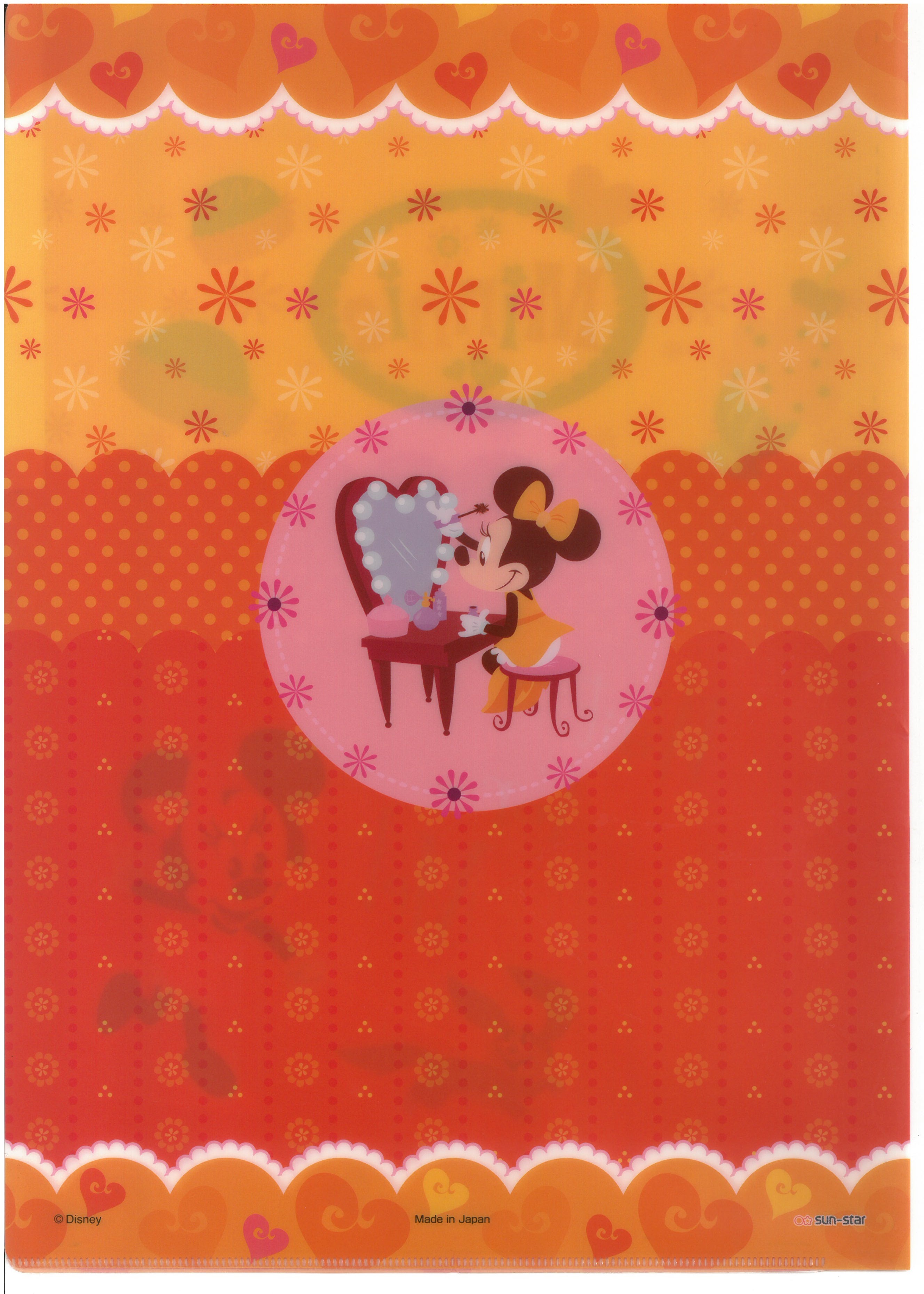 Minnie Mouse A4 3分頁文件夾 (2129-655)