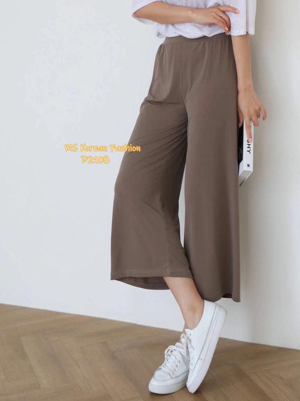 D2108 韓國🇰🇷冰涼感闊褲