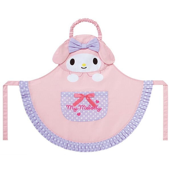 Skater Sanrio My Melody 兒童圍裙＋三角巾 2件套 - 04260035