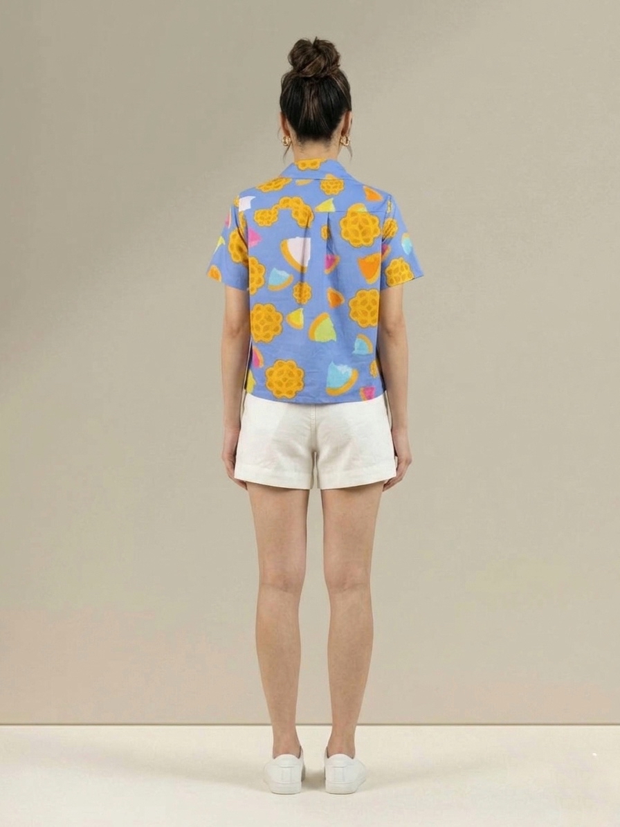 T9510 - Biskut Butang Haw Shirt