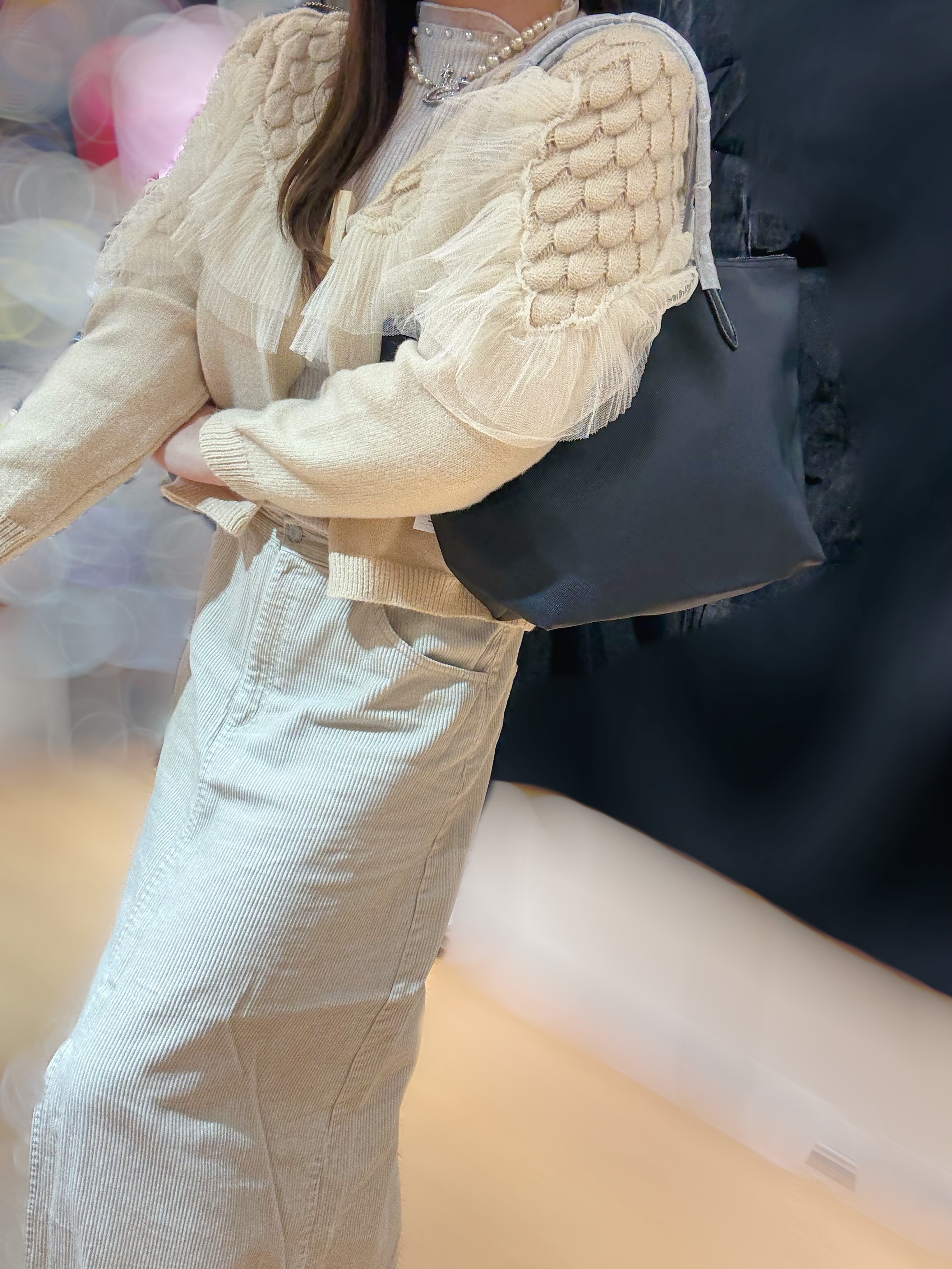 Lacoste Concept zip tote blk