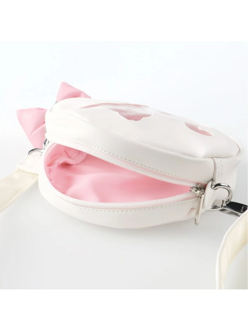 🆕【⭐訂購⭐】🇯🇵日本直送 透明貓咪剪影蝴蝶結🎀單肩包🌀[ELAD-0230][260208]