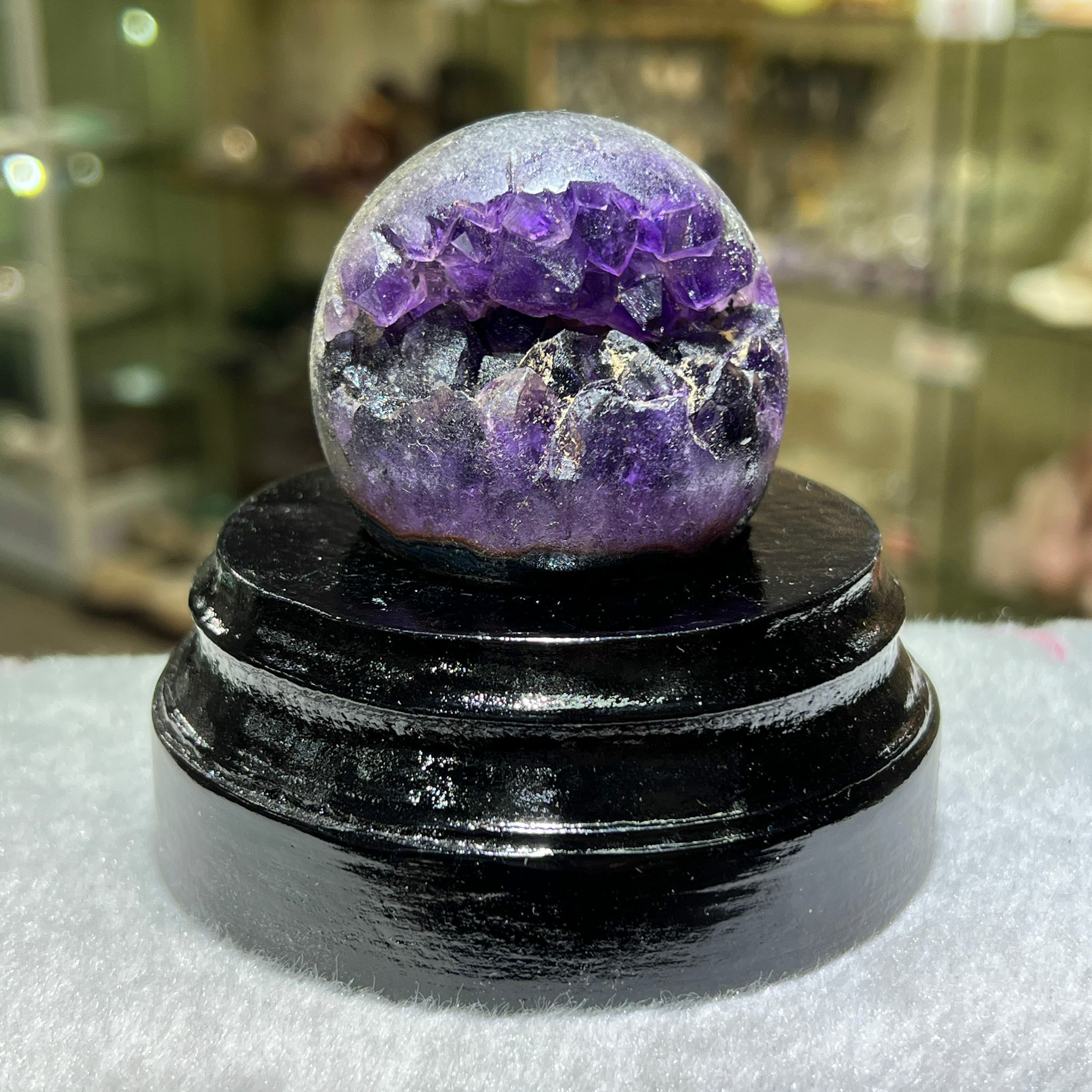 紫晶開口笑 5.2cm+/- - 1