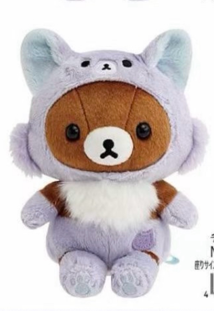 ［預訂9月底到貨］Rirakkuma鬆弛熊公仔系列