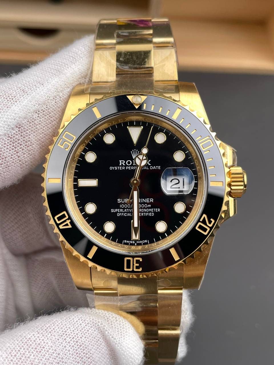 Rolex全金黑水鬼 全金黑鬼/40mm/3135机🌟