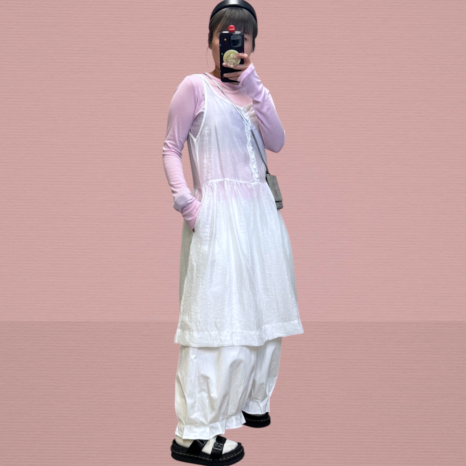 紗質背心One Piece 胸 92 腰 94 Hip 150 長 101