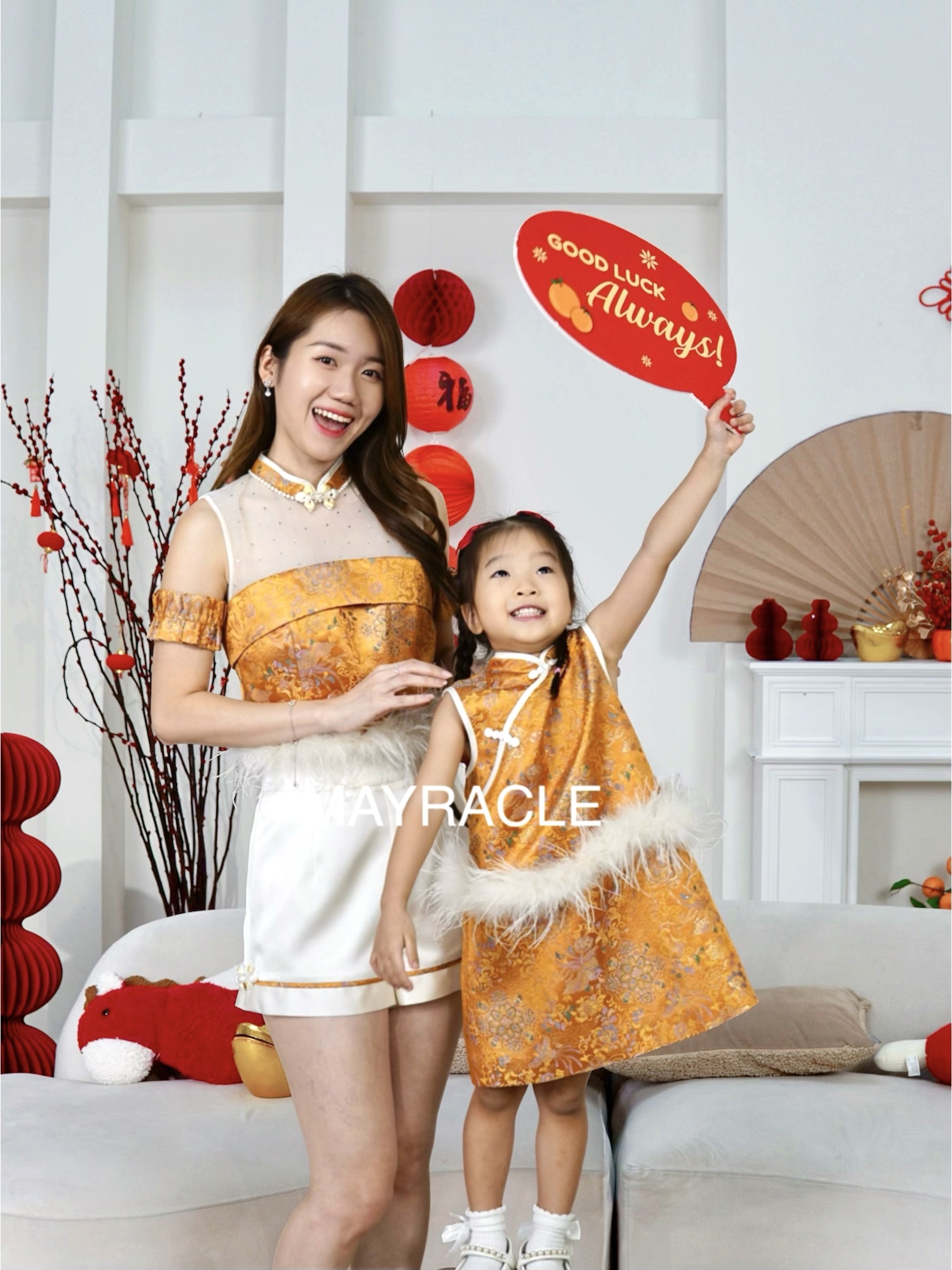 [PRE-ORDER] CNY 2027 Feng (丰) Girl Cheongsam