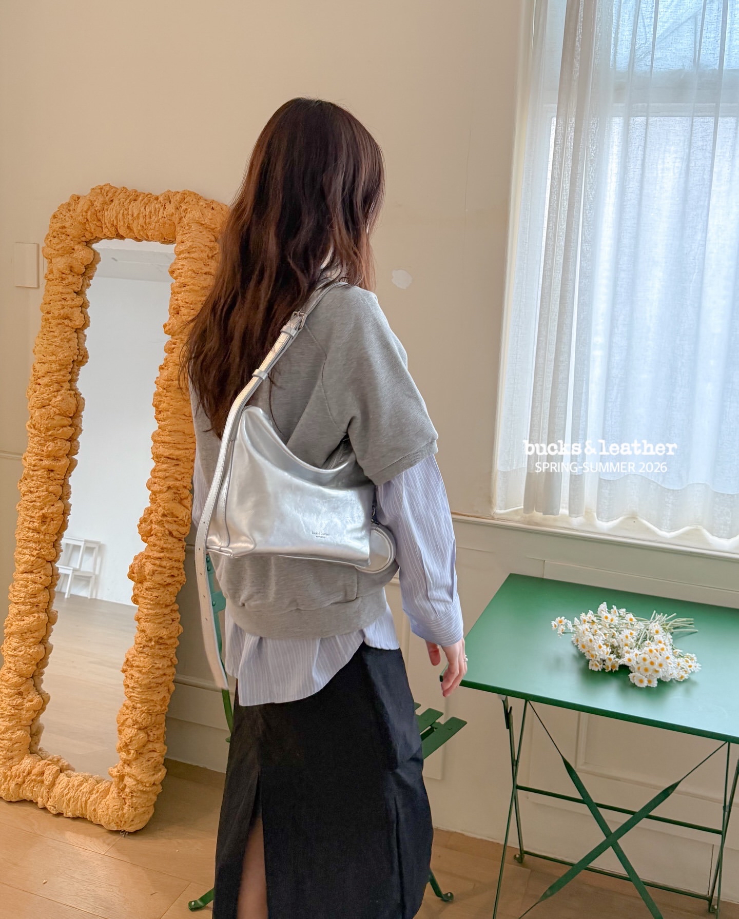 預購_牛皮亮面 Low Bag (S) By Bucks & leather