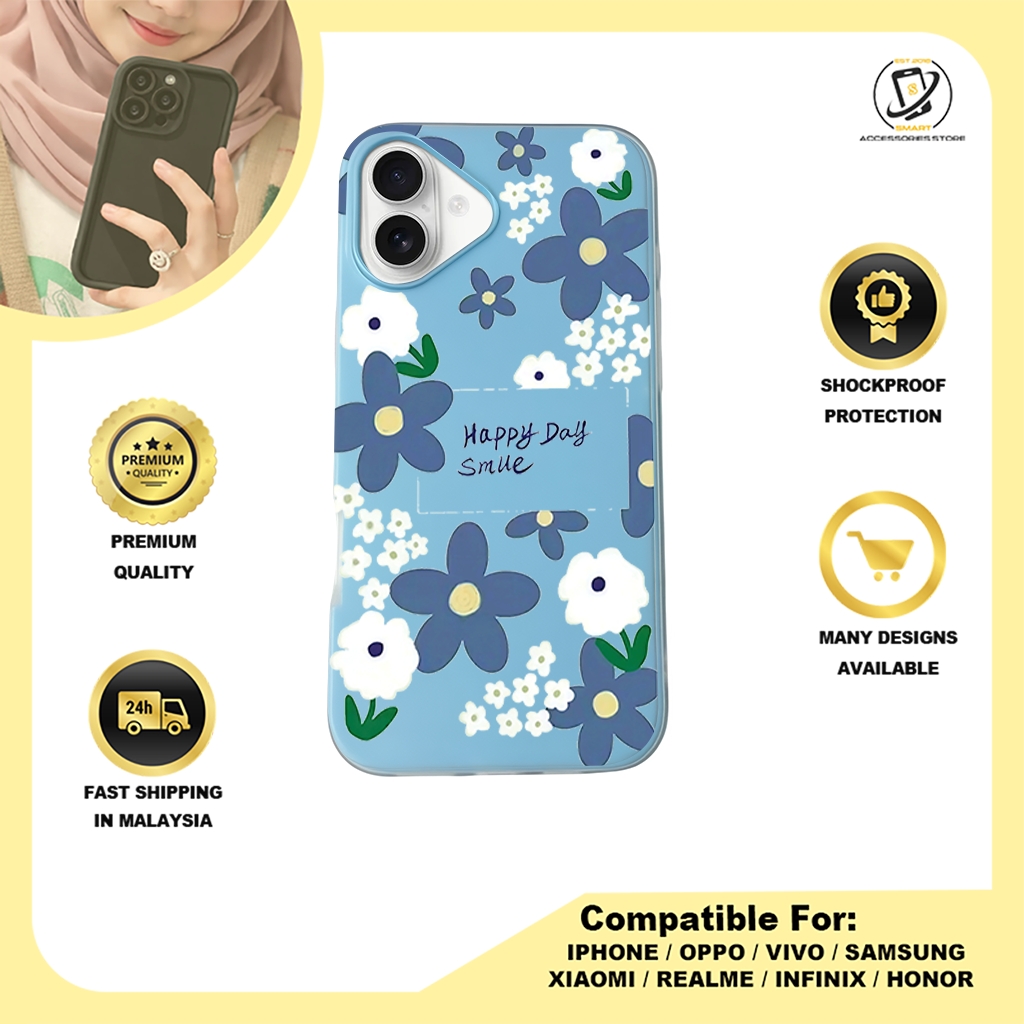 JELLY CASE PHONE FOR IPHONE - DESIGN FLOWER O