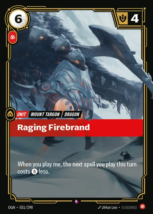 起源 - Rare - Fury Rune (繁中 set 1)