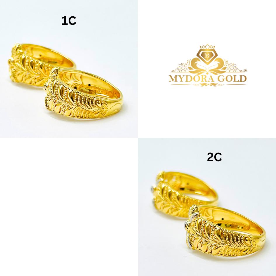 MYDORA Cincin Olive Blossom (5G) l EMAS 916/22K