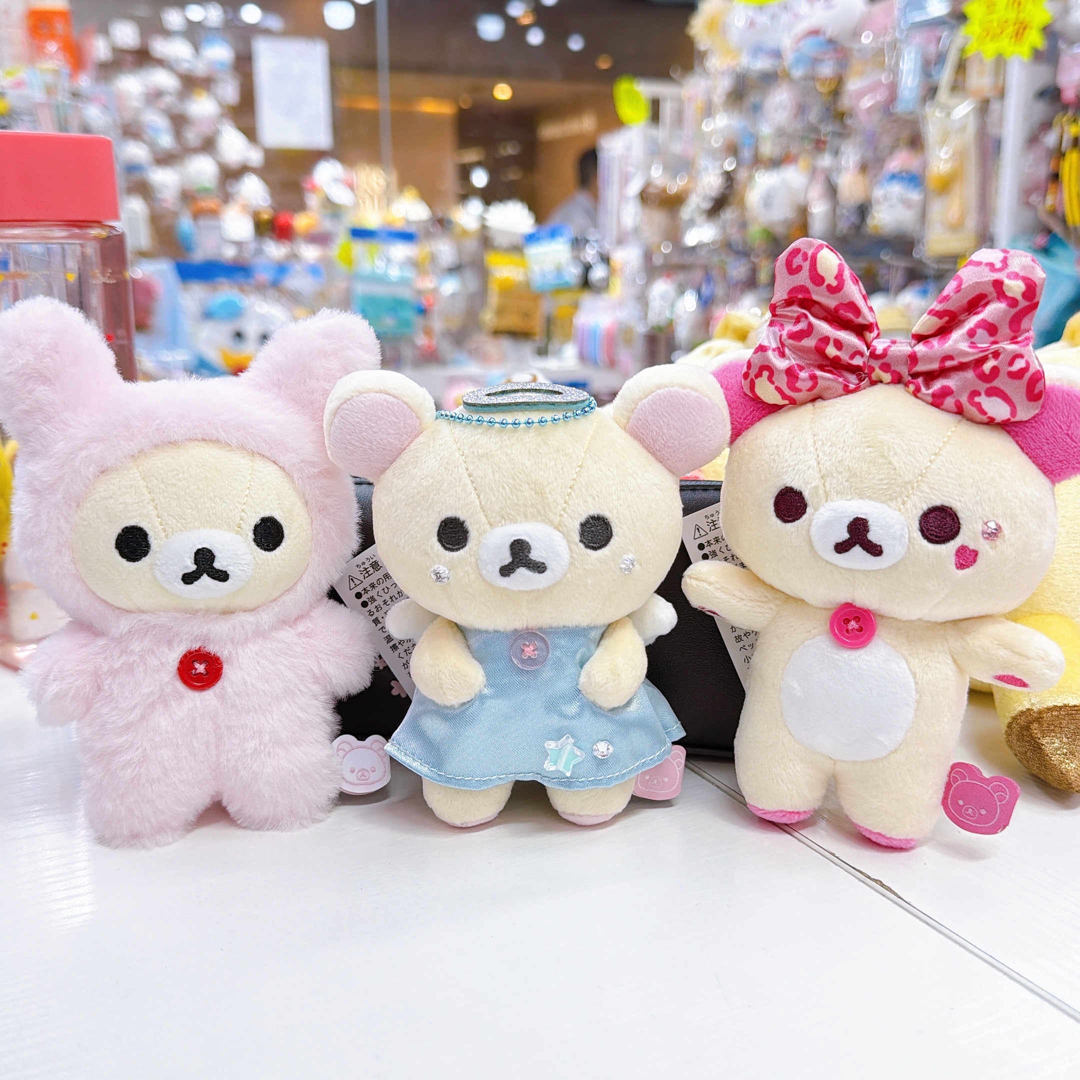 日本直送新款鬆弛熊白熊公仔掛飾