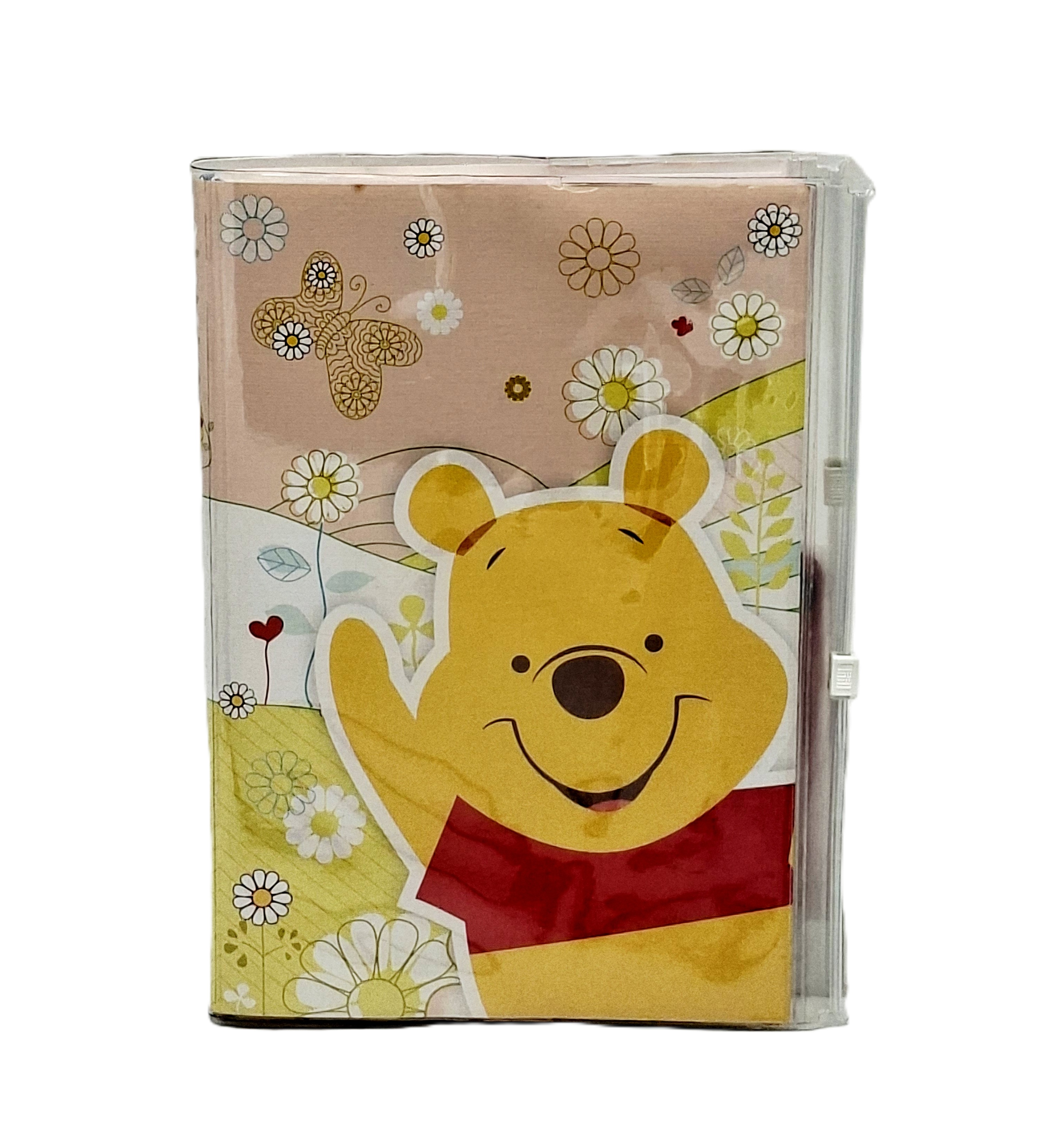 A5雙夾鏈收納筆記 Winnie the Pooh 維尼熊 (DPNA-25015B)