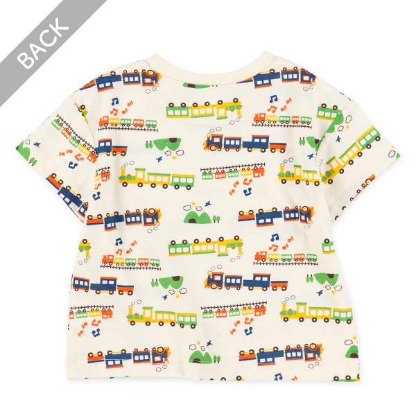 🇯🇵預訂 日本直送🇯🇵兩色電車火車滿印短袖T恤