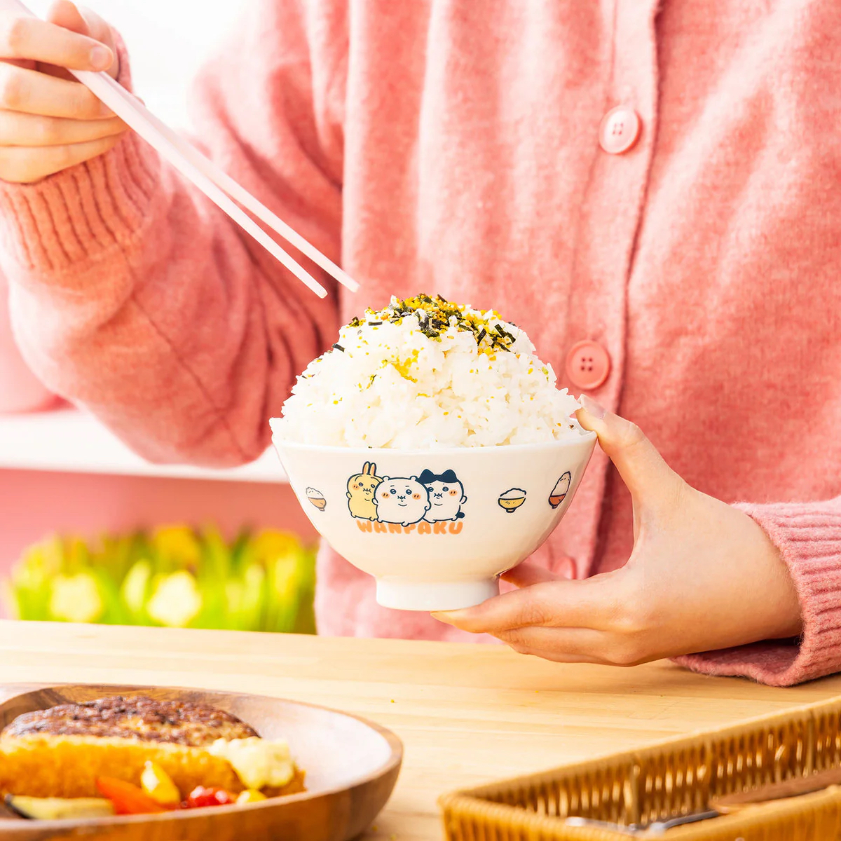 Chiikawa 胖嘟嘟淘氣飯碗