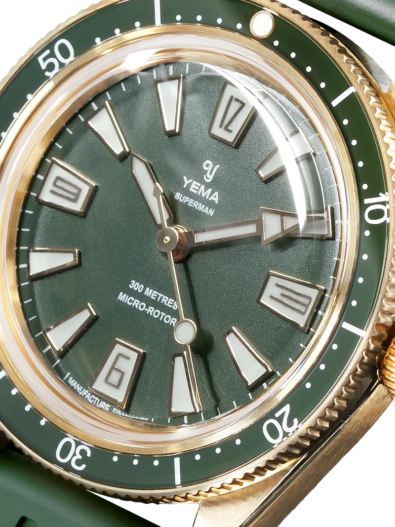 YEMA - Skin Diver Slim Bronze CMM.20 - 12.26.20.34.ZN.U4 Green