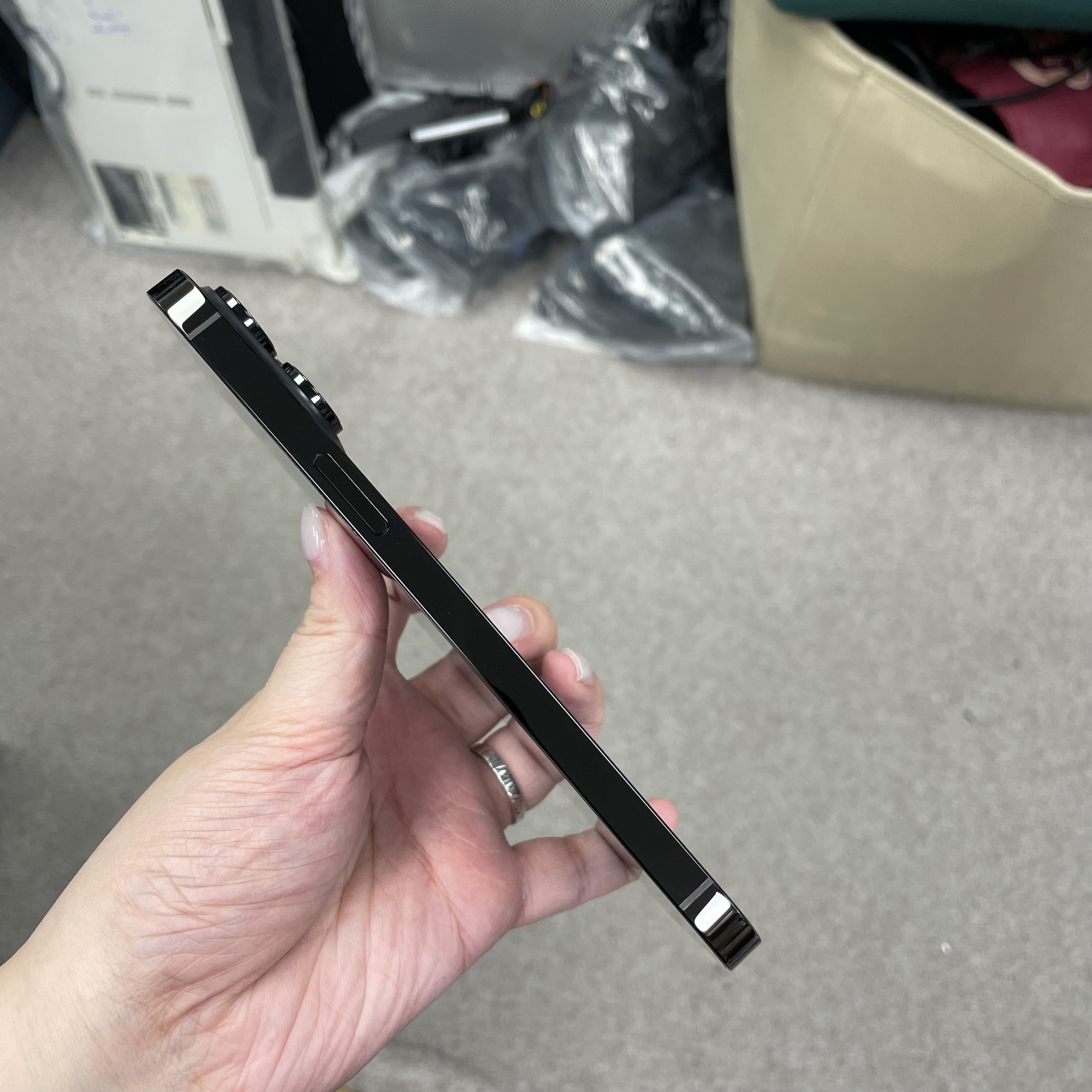 *6673 14 Pro max 完美機 256GB 電86 黑色 black