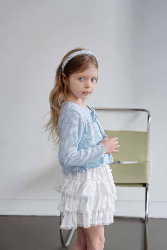 Momoann | Cardigan set (Blue size 9(105-113)