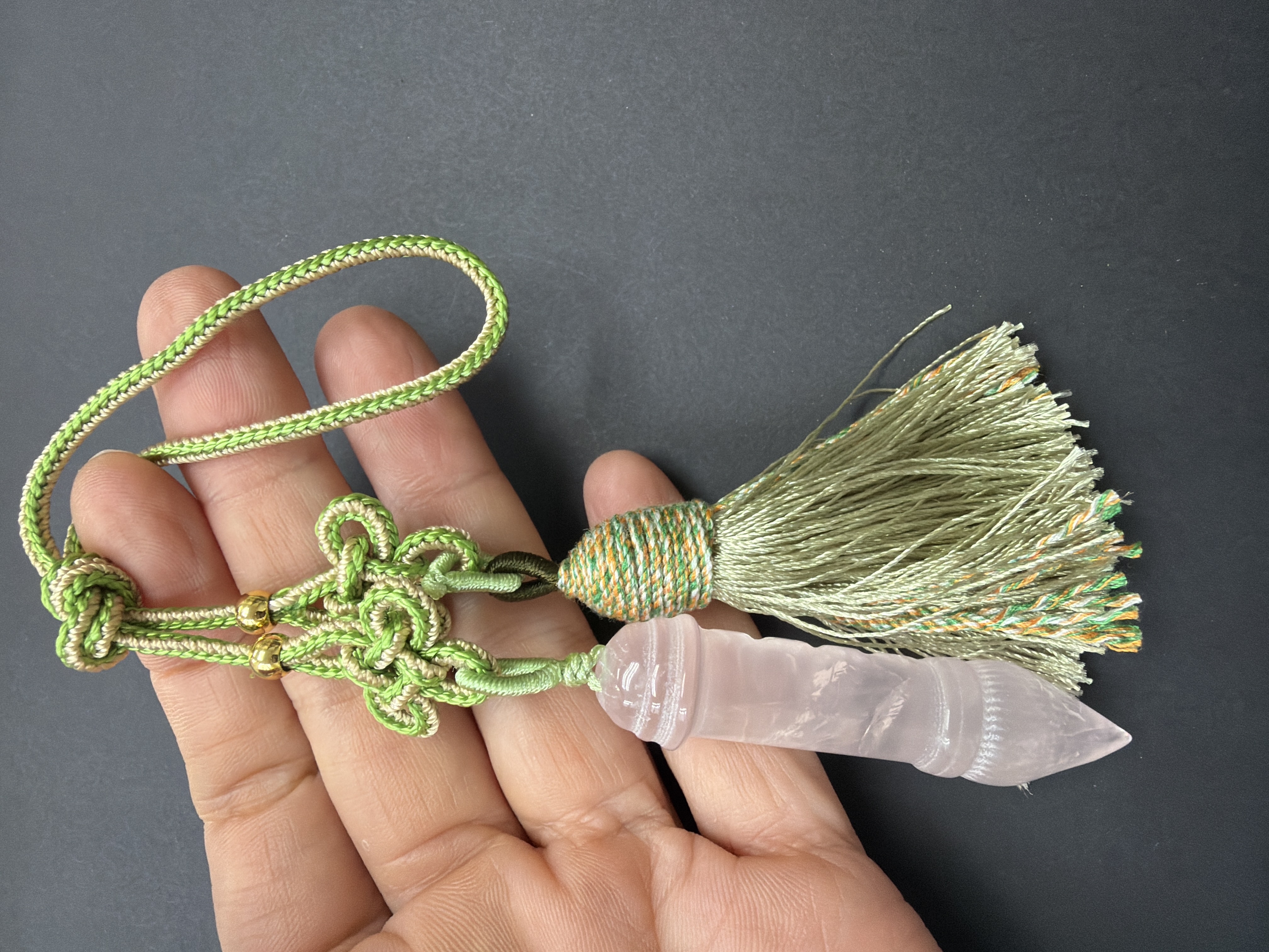 #1 粉晶文昌筆 （已加持）