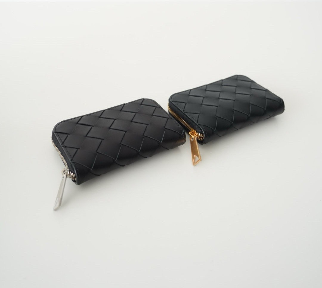 Bottega Veneta Intrecciato BV編織真皮卡包/散紙包