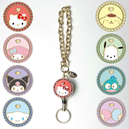 🆕【⭐訂購⭐】🇯🇵日本直送 #Sanrio 寶石 #捲軸鑰匙圈［8款選］🌀 [ELAD-0205][260222]