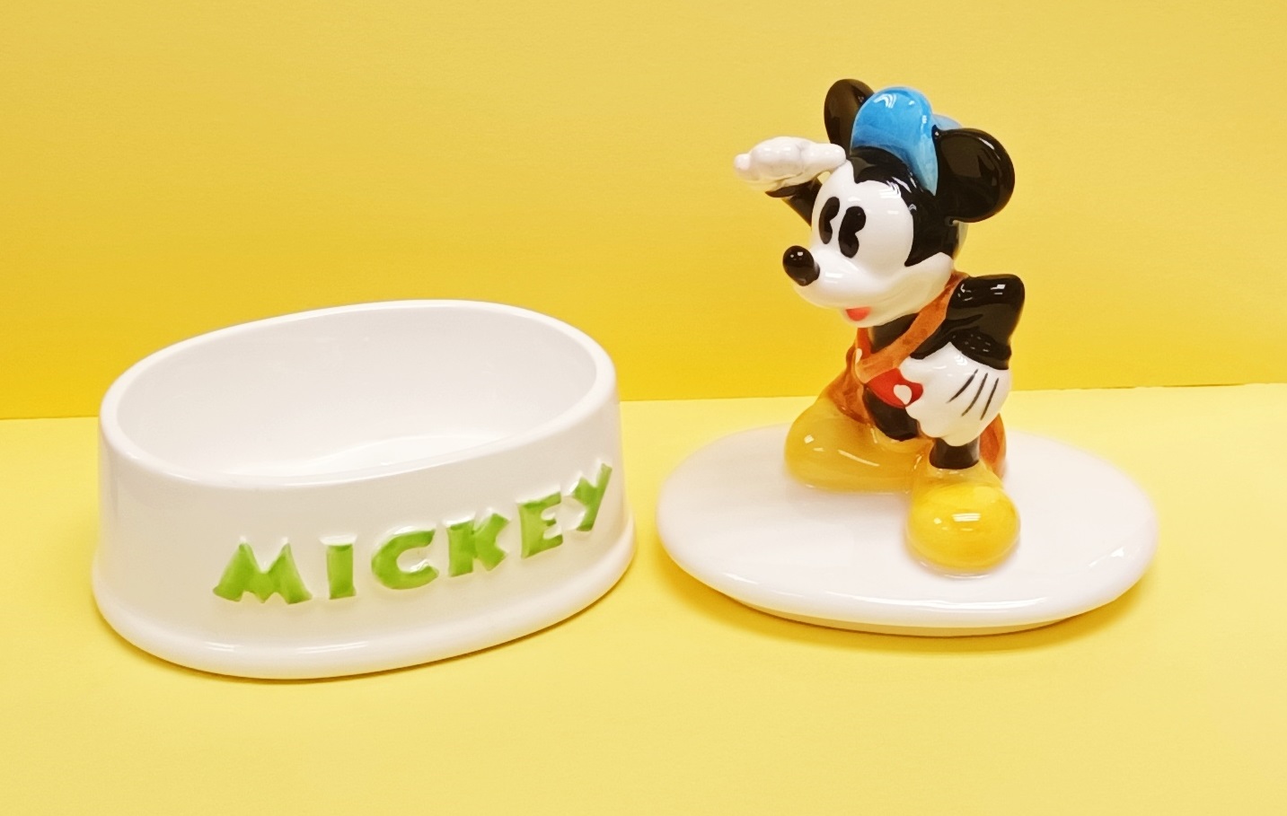 BONE CHINA CONTAINER BOX 骨瓷收納盒  Mickey Mouse   (KD-108)