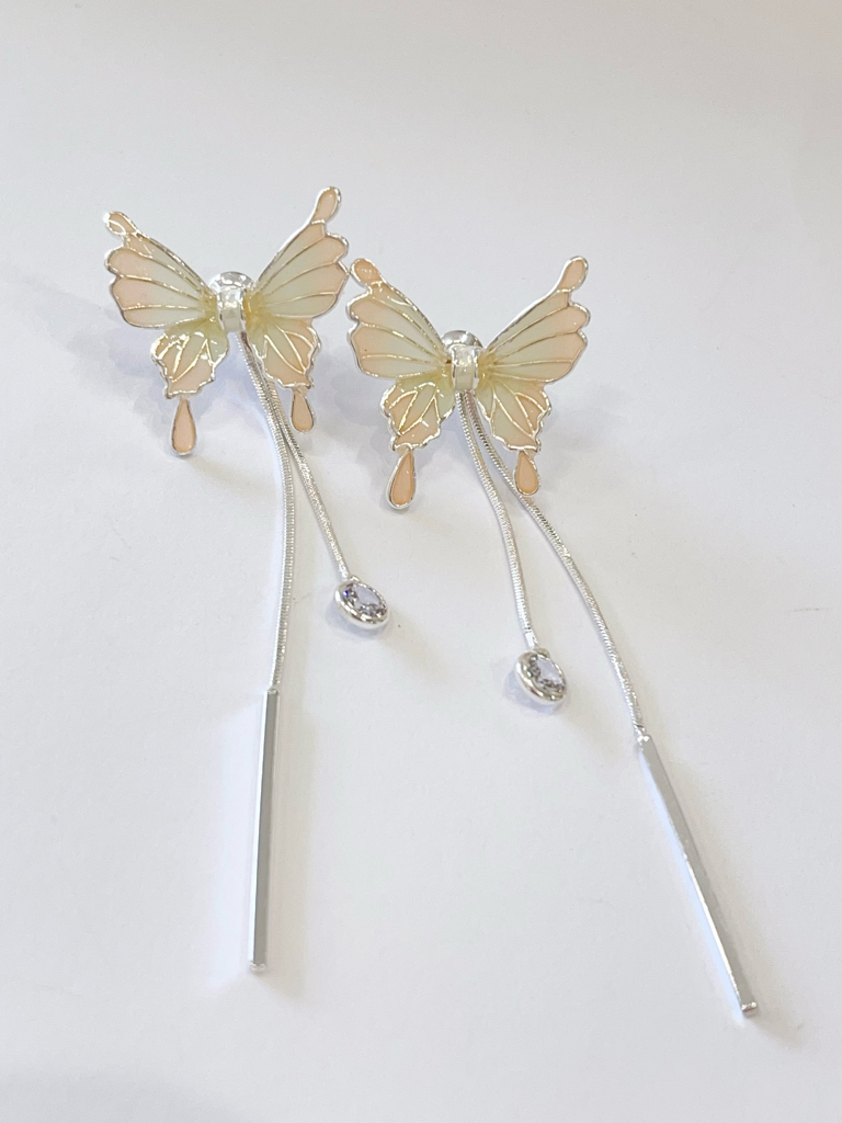 蝴蝶系列🦋两戴式长流苏耳环