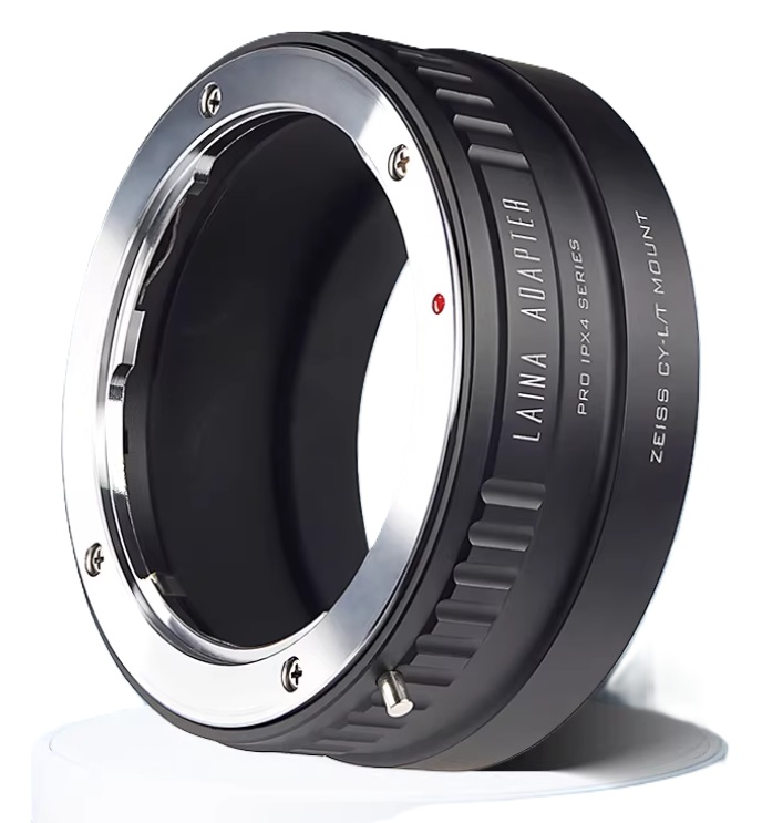LAINA Contax / Yashica (CY) SLR Lens To Leica L-Mount Alliance (TL/SL) Mirrorless Cameras  (Pro IPX4 Series 防水膠圈接環)