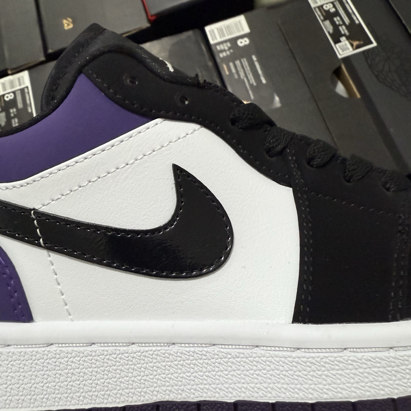 Nike Air Jordan 1 Low 'Court Purple' 553558-125