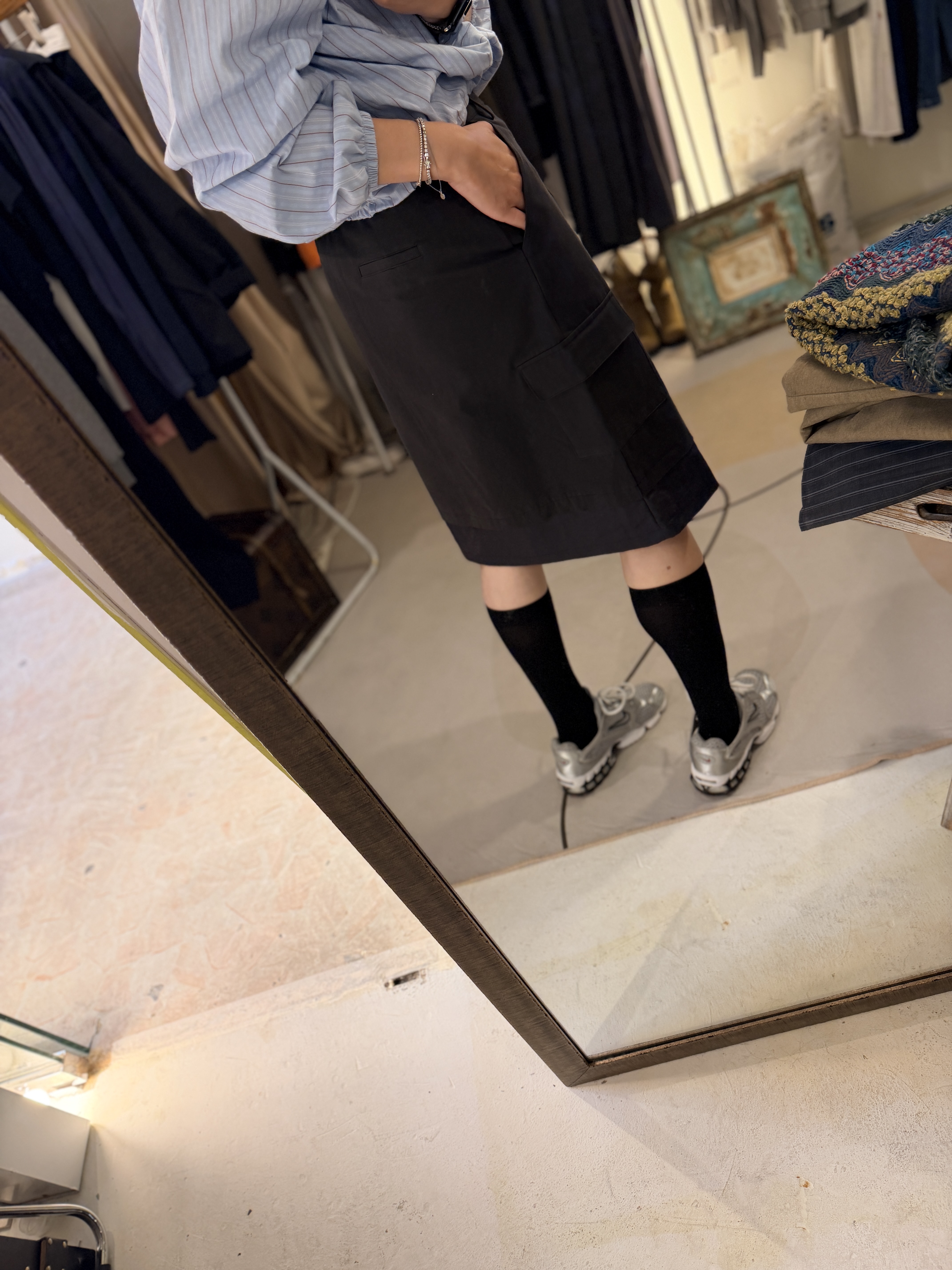 Layer pocket skirt