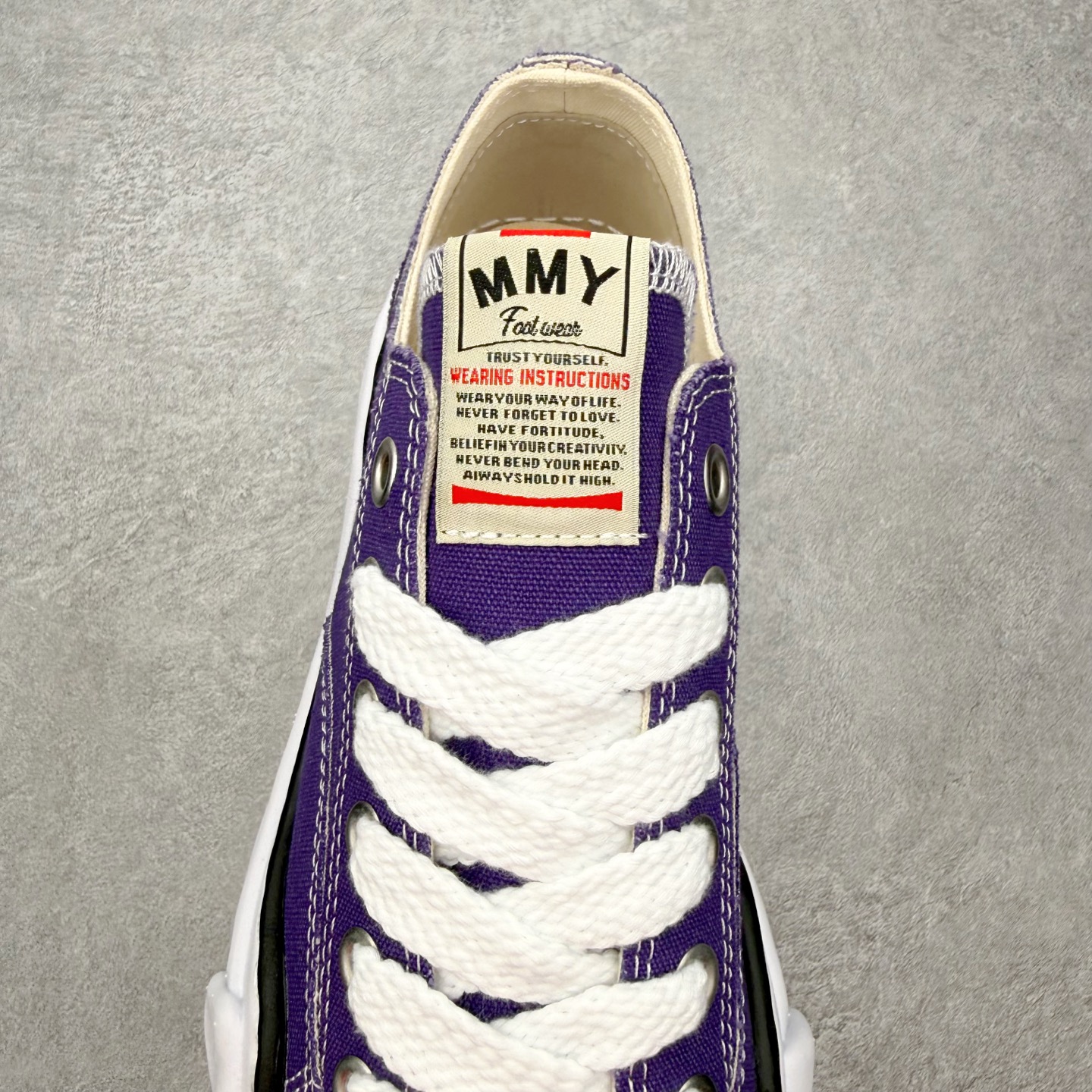 Maison Mihara Yasuhiro MMY "Peterson" OG Sole Canvas Low-top Sneaker