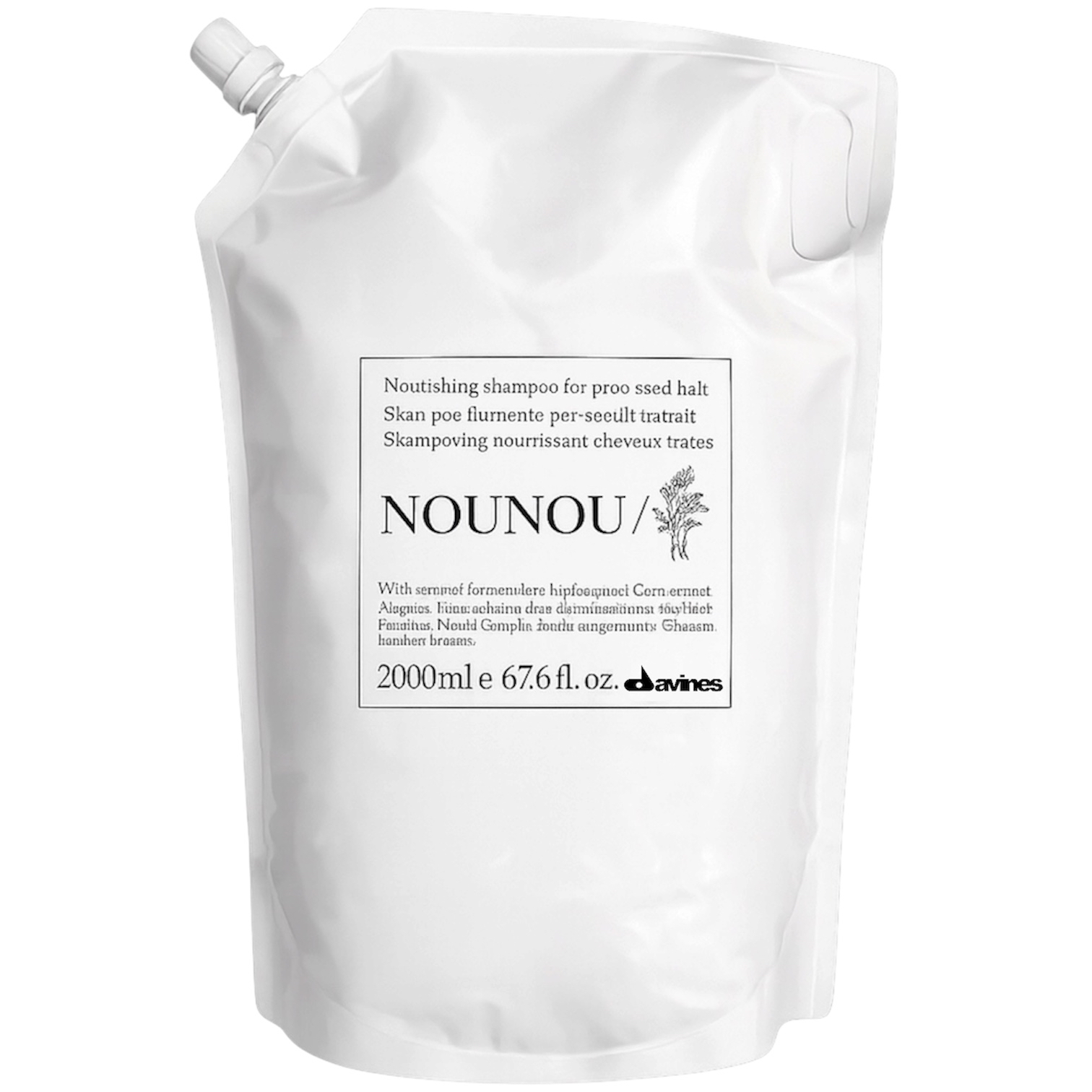 Davines NOUNOU Shampoo Refill 滋養洗髮露補充裝 2000ml  