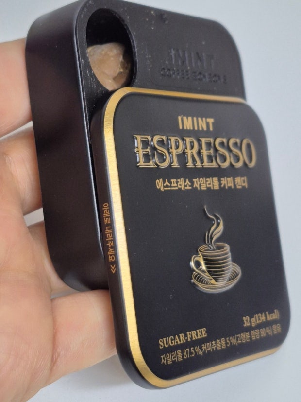 韓國爆紅 I‘MINT Espresso 無糖木糖醇咖啡 薄荷糖 32g