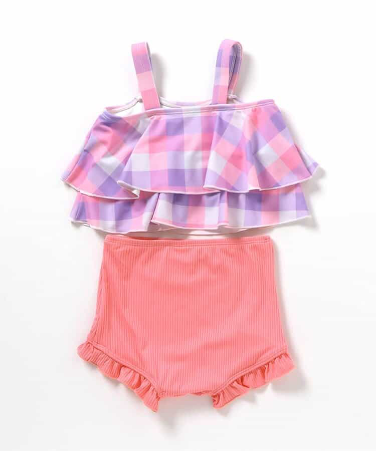 🇯🇵預訂 日本直送🇯🇵Apres les cours兩色荷葉邊分體泳衣