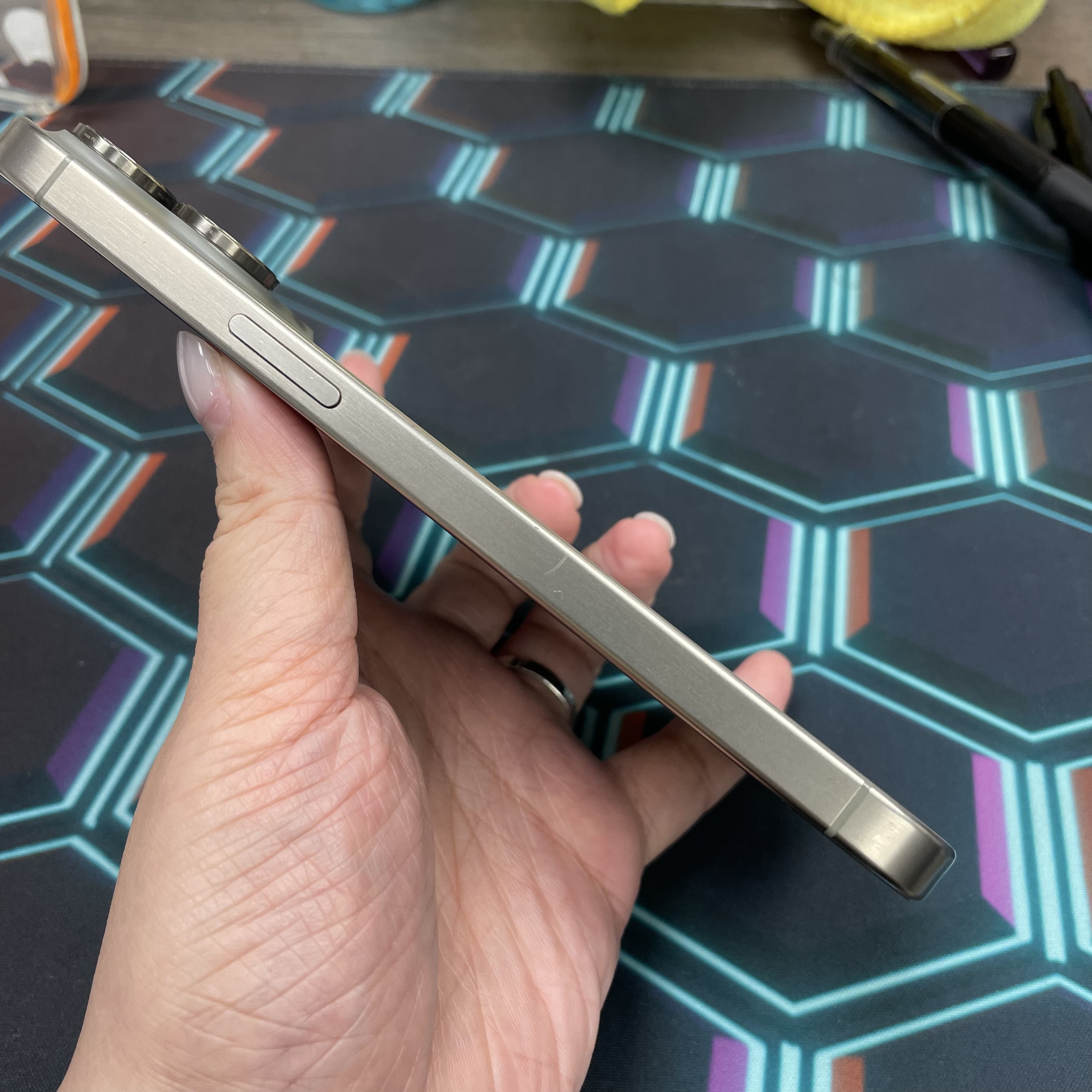 *6710 15 Pro max 超靚機 256GB 電85 原色 gray