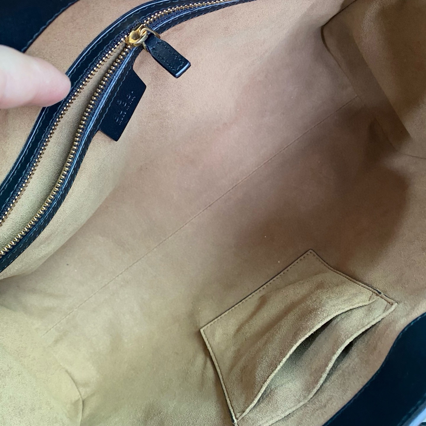 【預訂貨品】GUCCI老花黑邊tote bag