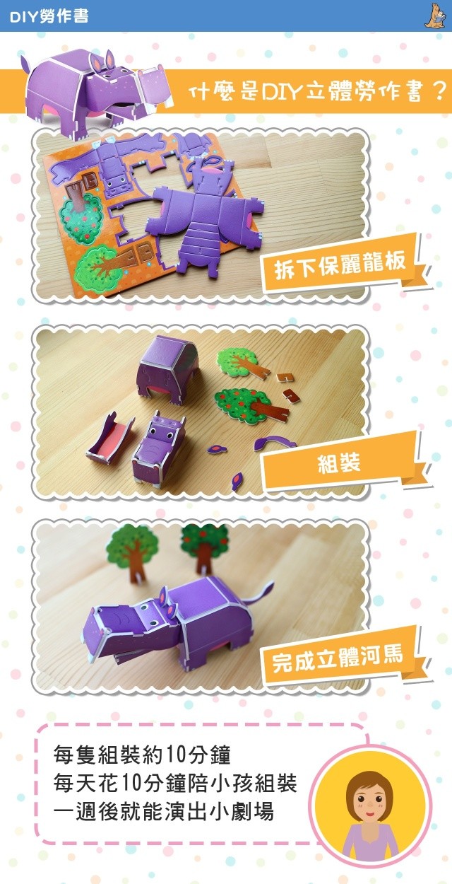上人 DIY立體勞作: 神奇的交通工具