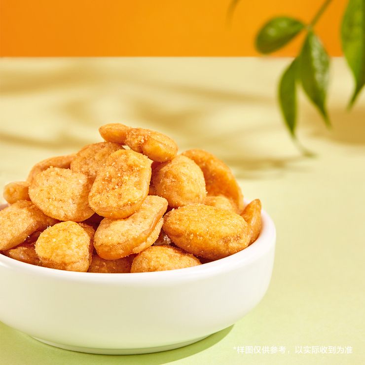 開市客 Costco - 甘源 蟹黃味蠶豆 800g 平行進口