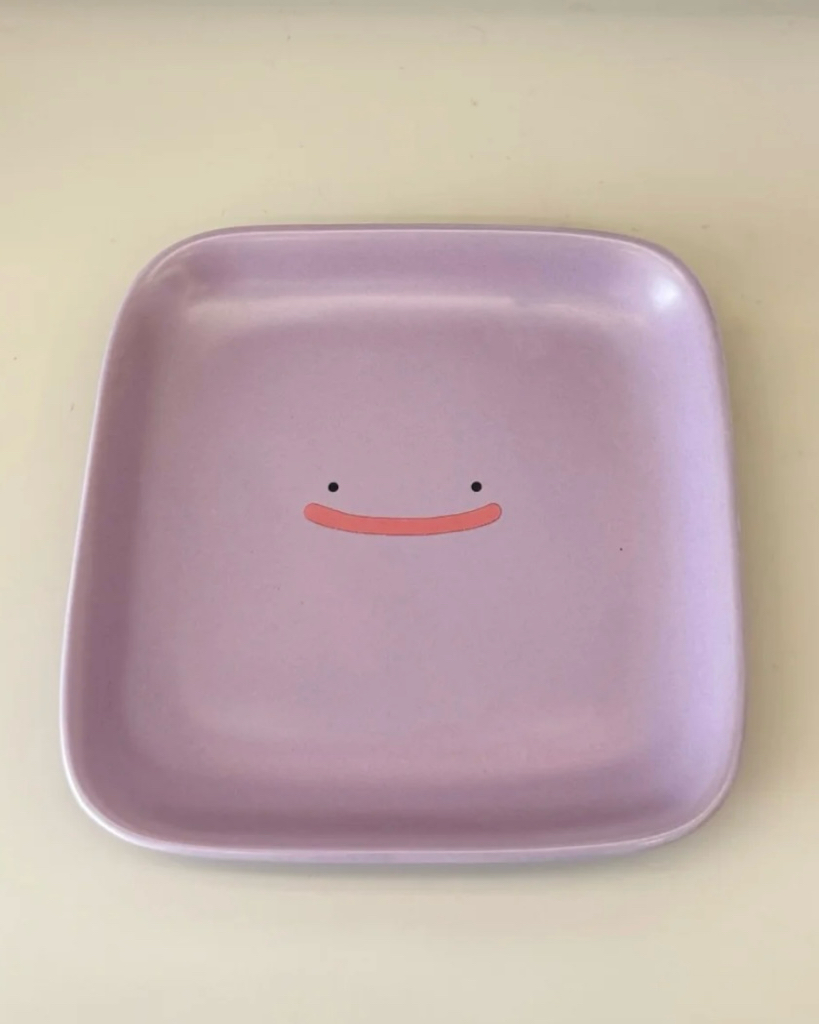 微笑陶瓷收納盤