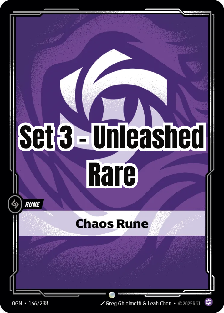 Unleashed - Rare - Chaos Rune (Set 3)