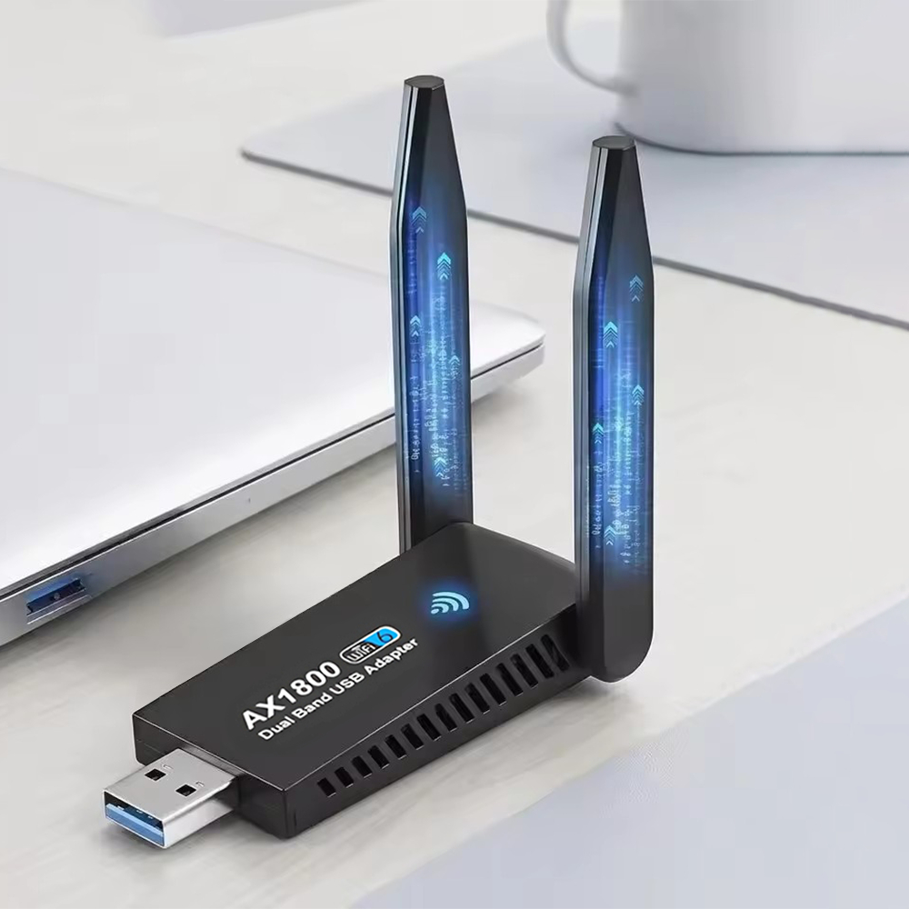 無線網卡 USB3.0-1800M雙頻 WiFi6 ZZ1837
