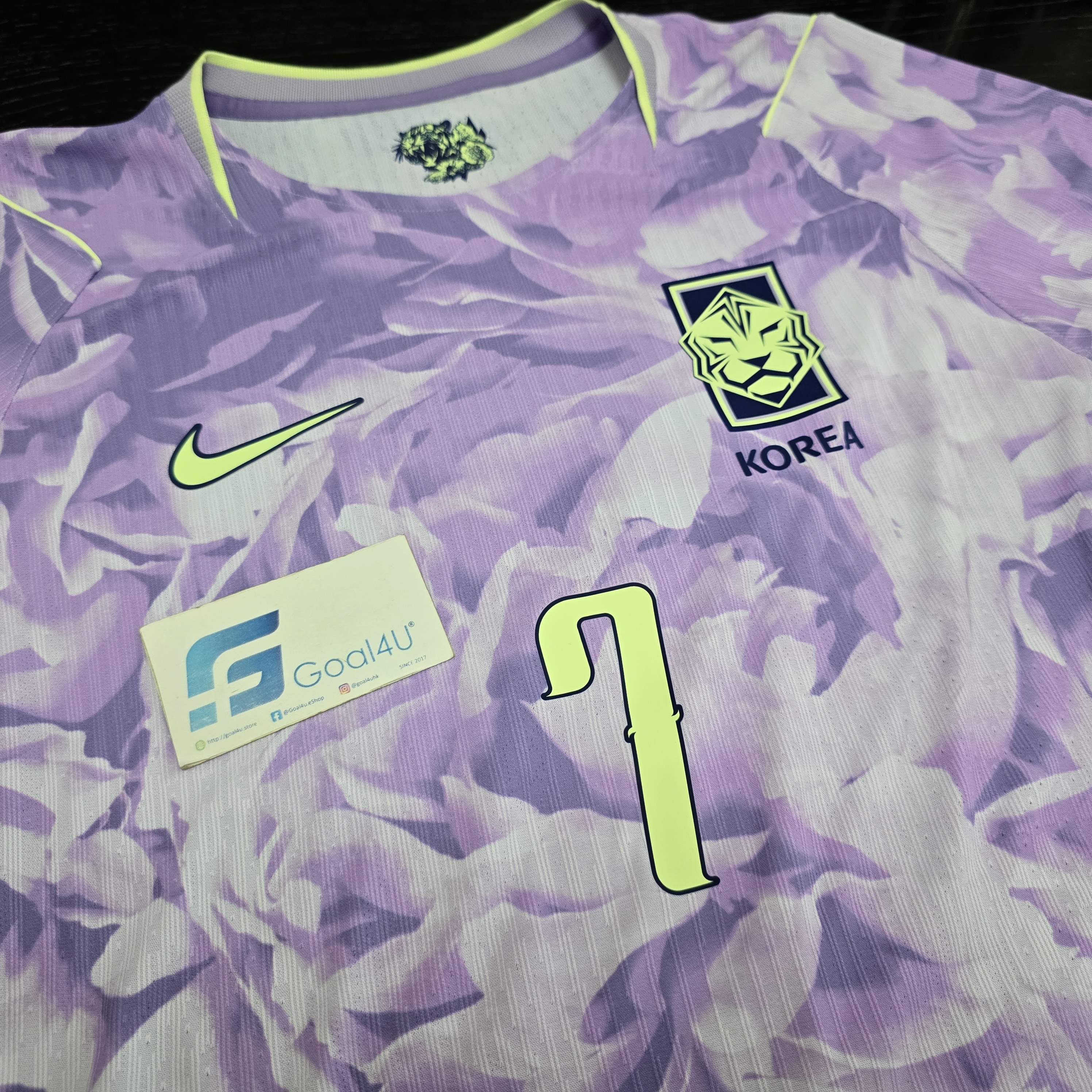韓式美學🌸 Nike South Korea 南韓 2026-27 作客球員版球衣 (可加印字章) IB5215