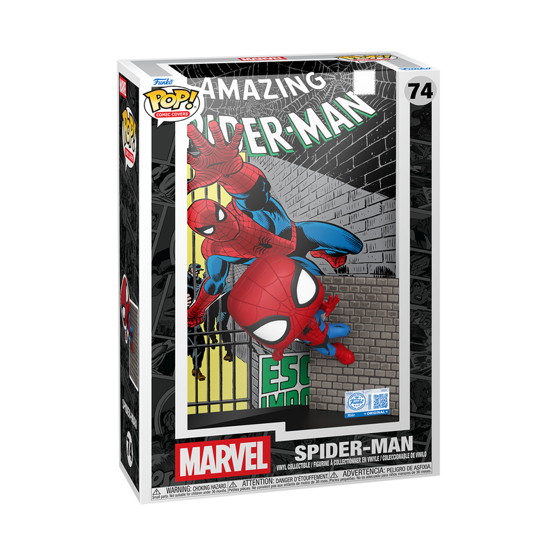 📦訂購 英國代購 Funko POP! Comic Covers The Amazing Spider-Man Figure 蜘蛛俠 模型