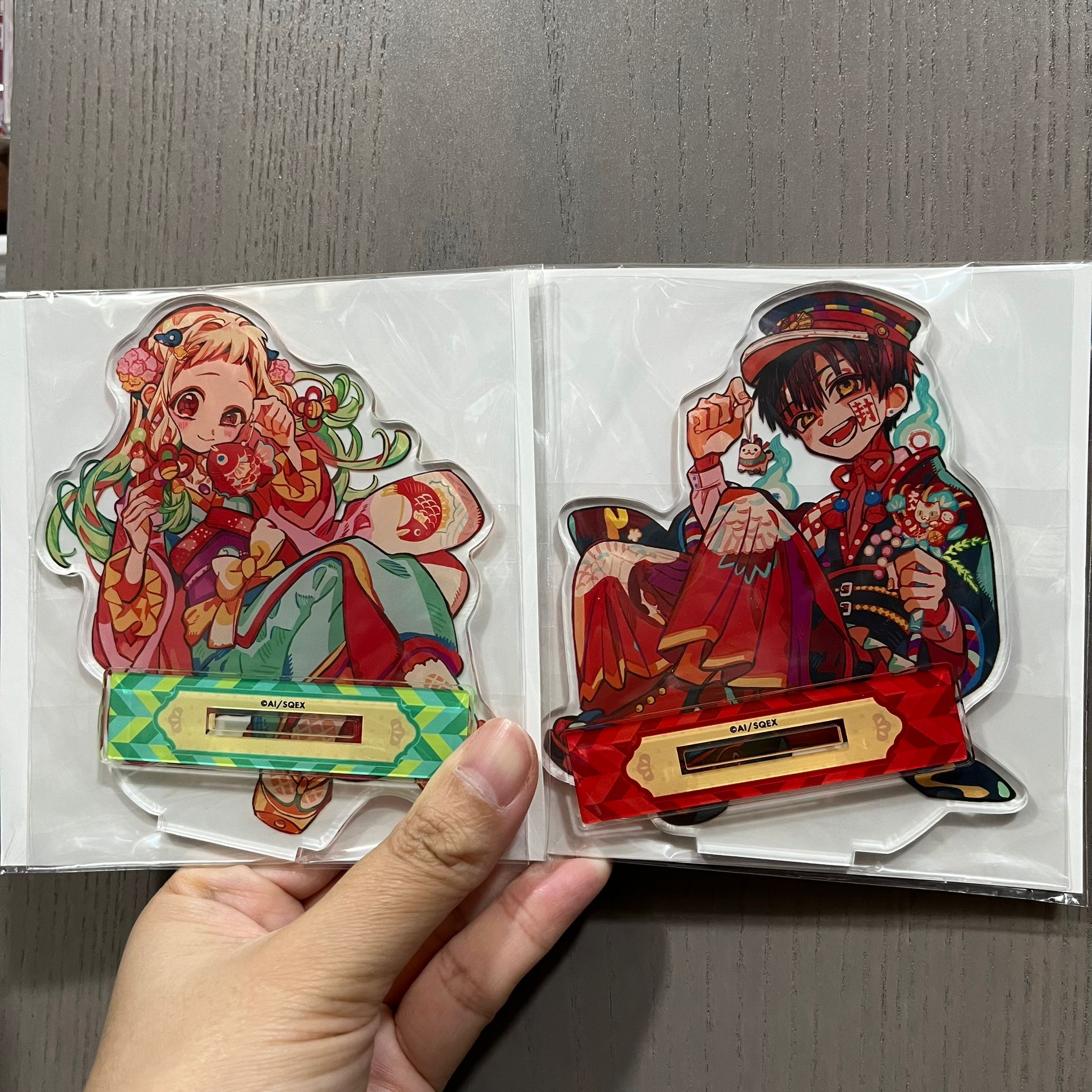 【微量現貨】地縛少年花子君 10周年展 立牌set