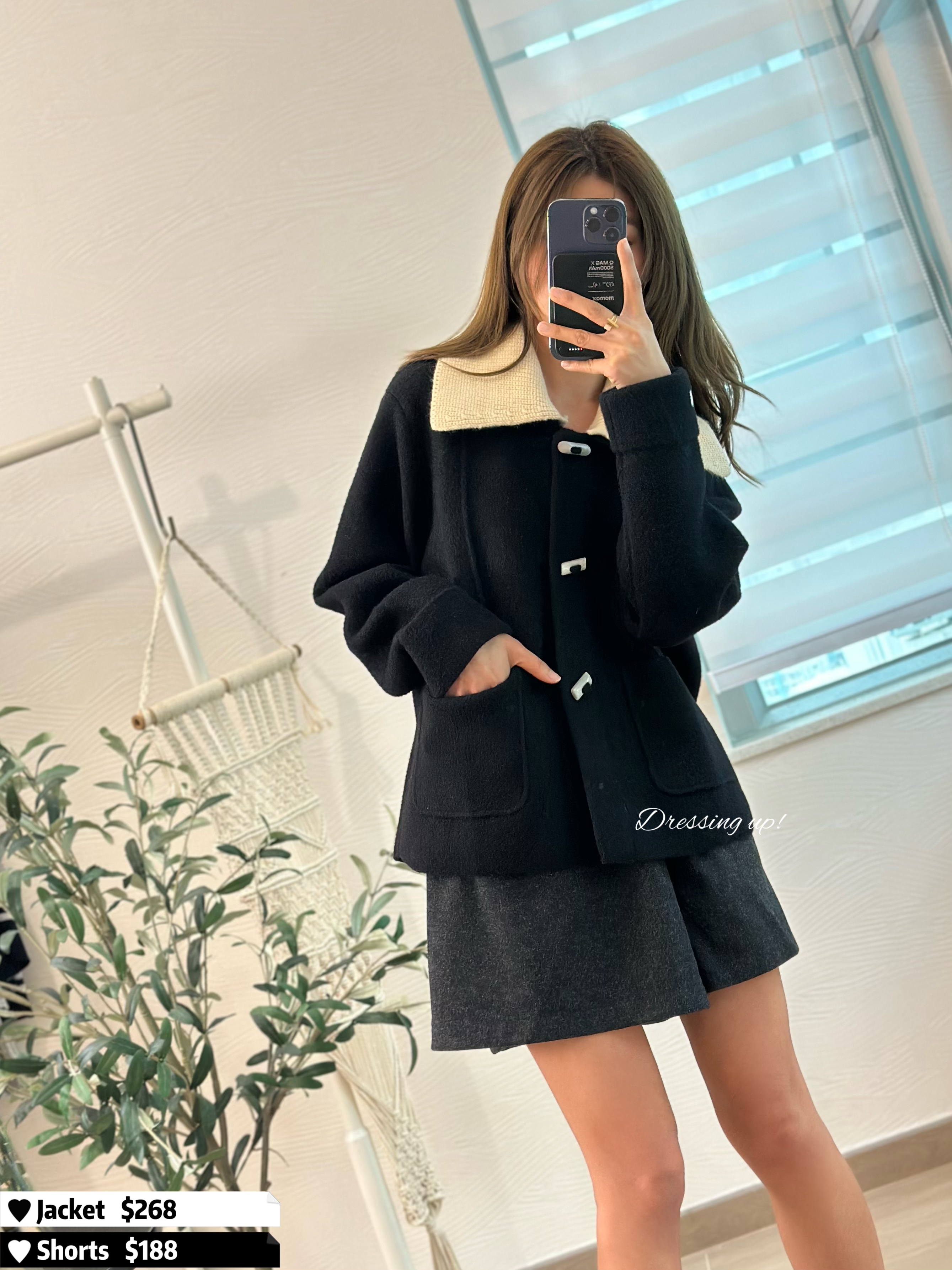  暖笠笠推介｜琥珀鈕針織外套