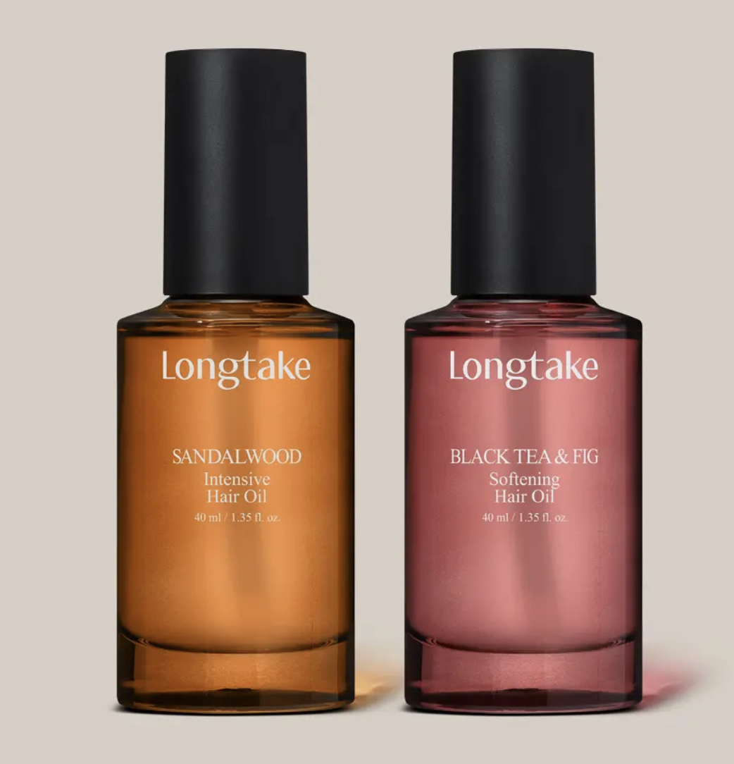 韓國 LONGTAKE 香氛修護 檀香 / 紅茶無花果 護髮油｜Sandalwood/Black Tea & Fig Hair Oil