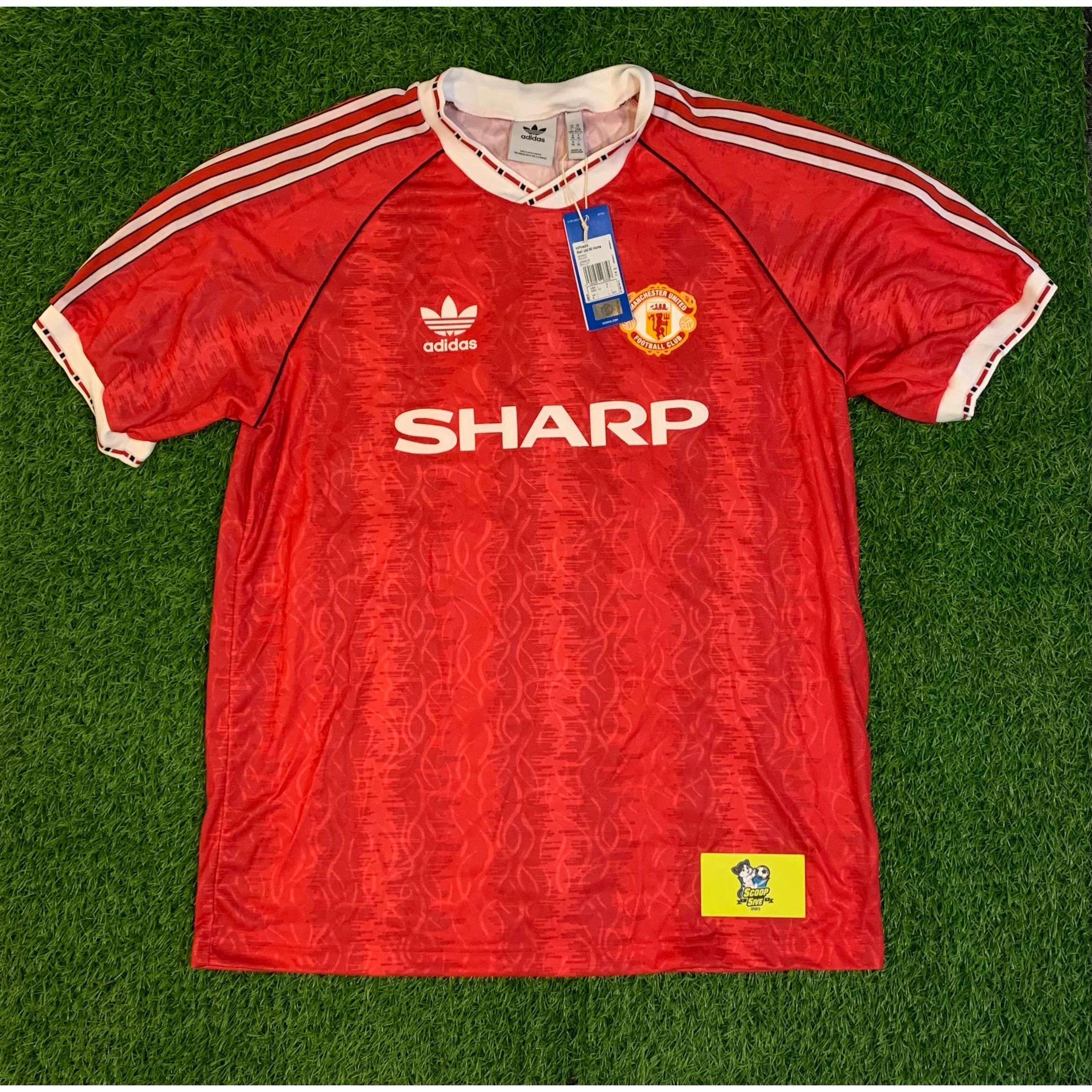 1990-92 曼聯 主場 復刻 球迷版 短袖