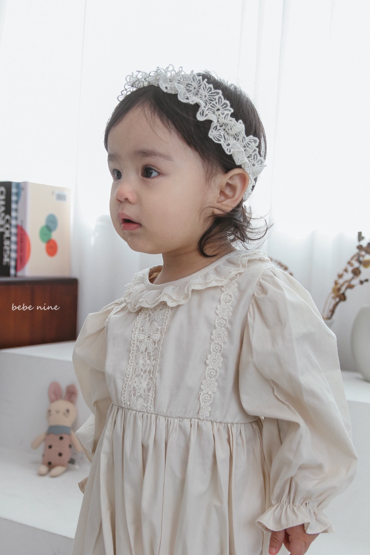 🌸預訂 韓國直送🌸🇰🇷Bebenine蕾絲花邊髮帶