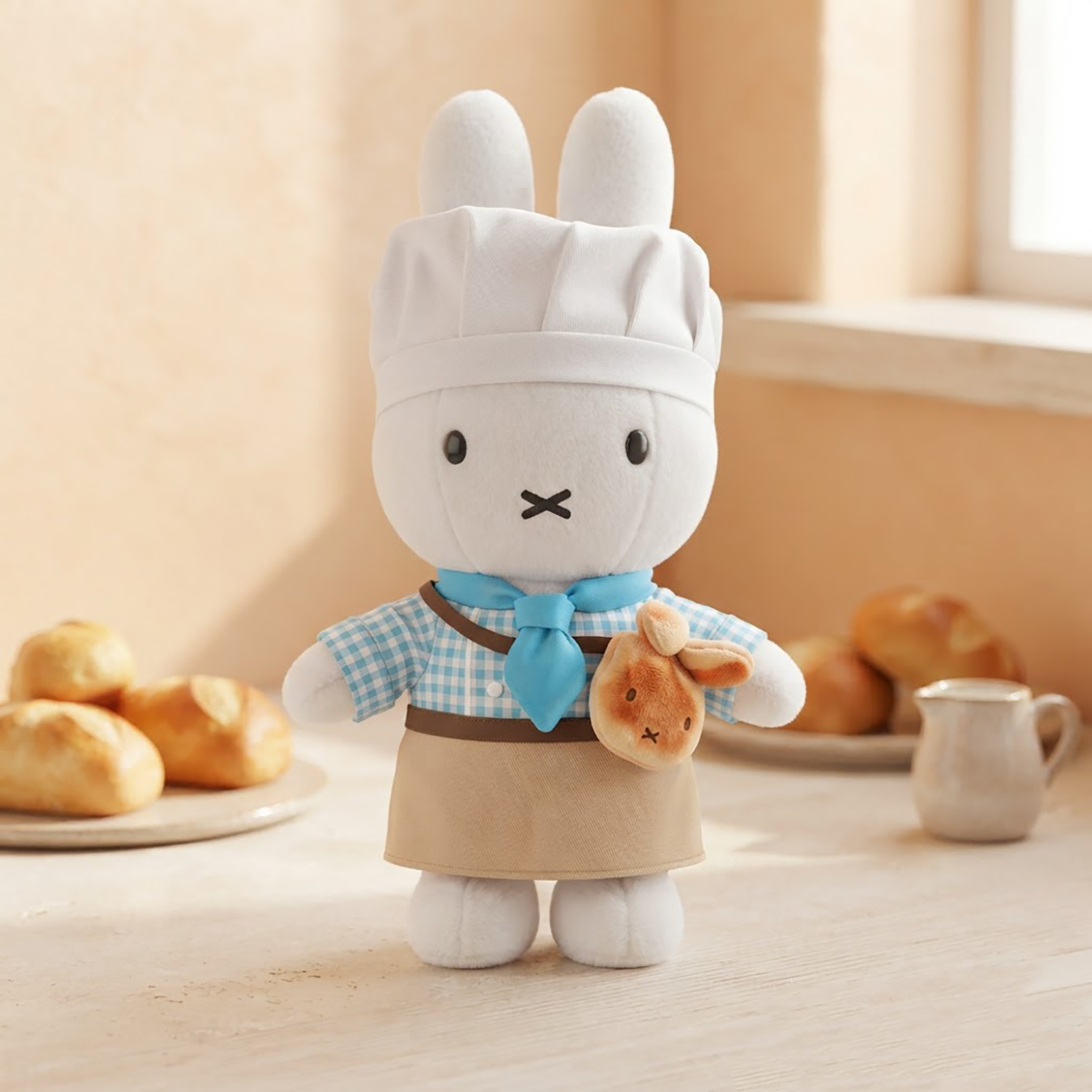 Miffy - 烘焙系列公仔 (藍色麵包師款)